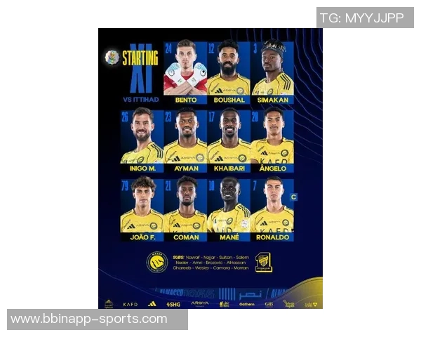 利雅得胜利客场对阵阿首发名单公布C罗缺阵马内科曼菲利克斯均坐替补